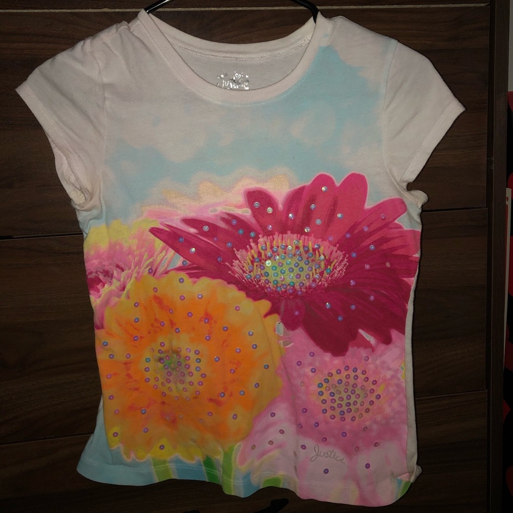 Girls Flower Shirt